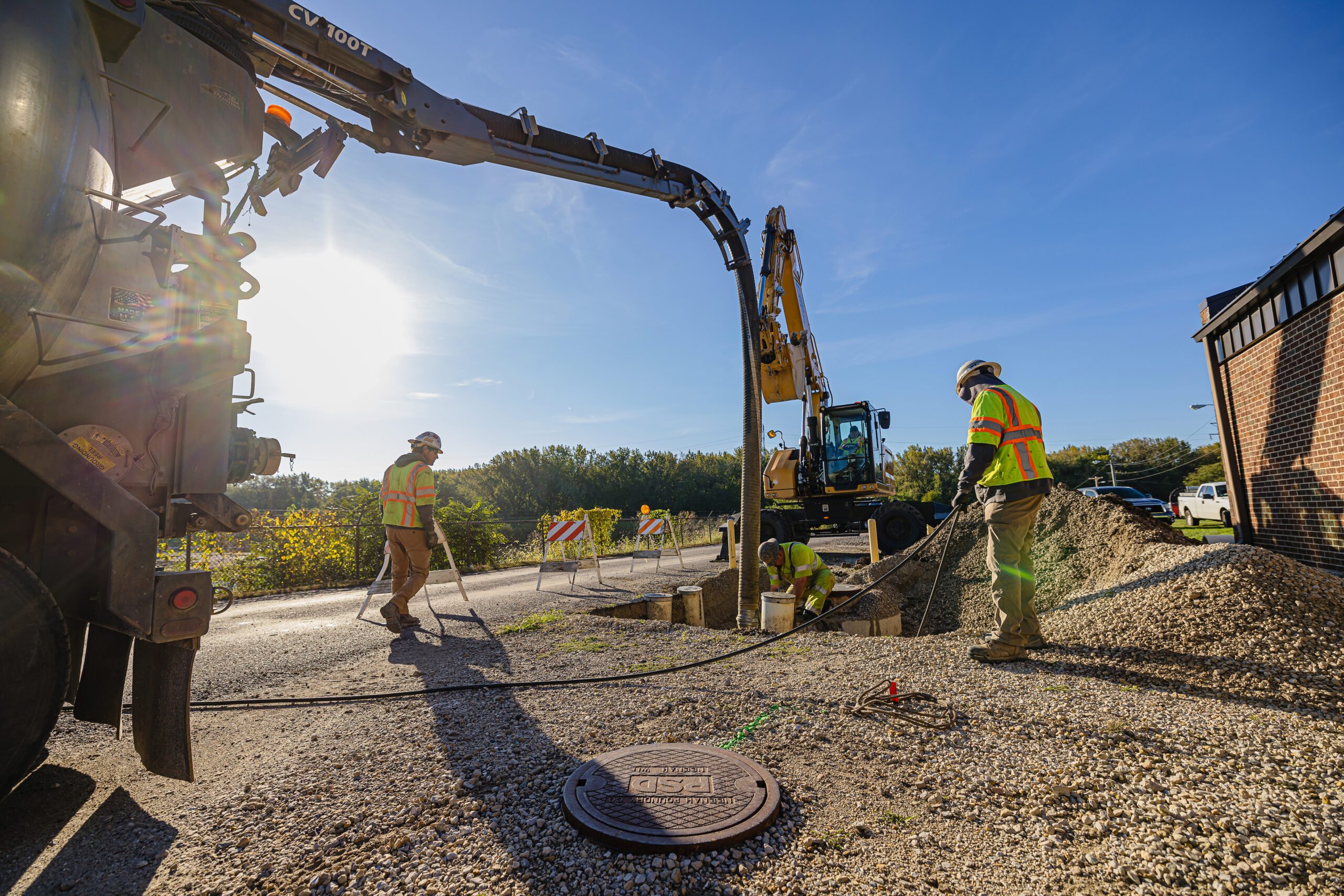 Hydro Excavation & Pot Holing - J.C. Dillon Inc. | Commercial
